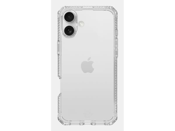 ITSKINS SPECTRUM R // CLEAR, Cover, Apple, iPhone 16, 15.5 cm (6.1"), Transparent