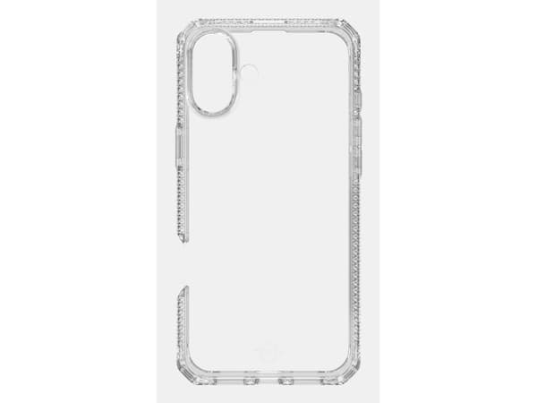 ITSKINS SPECTRUM R // CLEAR, Cover, Apple, iPhone 16, 15.5 cm (6.1"), Transparent