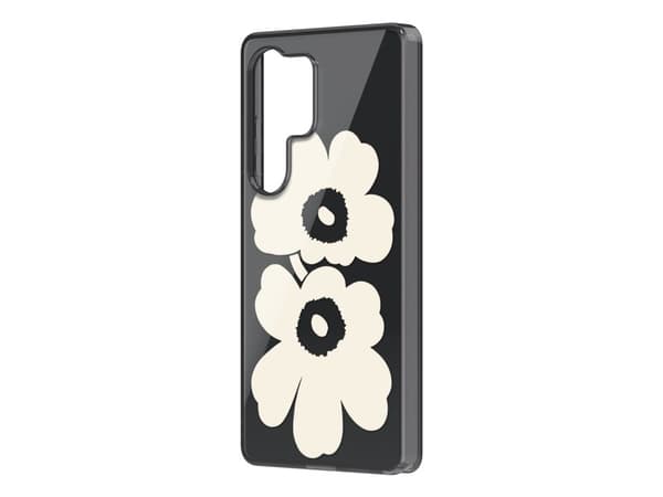 Samsung Marimekko Galaxy S25 Ultra Unikko-deksel, deksel, Samsung, Galaxy S25 Ultra, 17,5 cm (6,9"), beige, svart