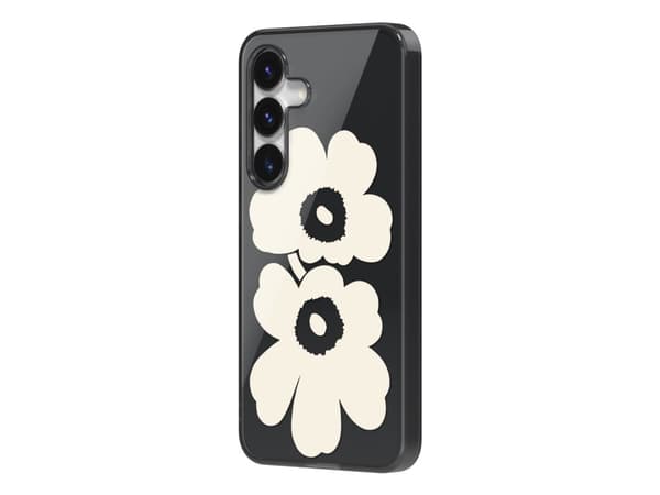 Samsung Marimekko Galaxy S25 Unikko kotelo, suojakuori, Samsung, Galaxy S25, 15,8 cm (6,2"), Beige, Musta