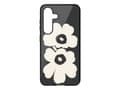 Pikkukuva 1 / 5: Samsung Marimekko Galaxy S25 Unikko kotelo, suojakuori, Samsung, Galaxy S25, 15,8 cm (6,2"), Beige, Musta