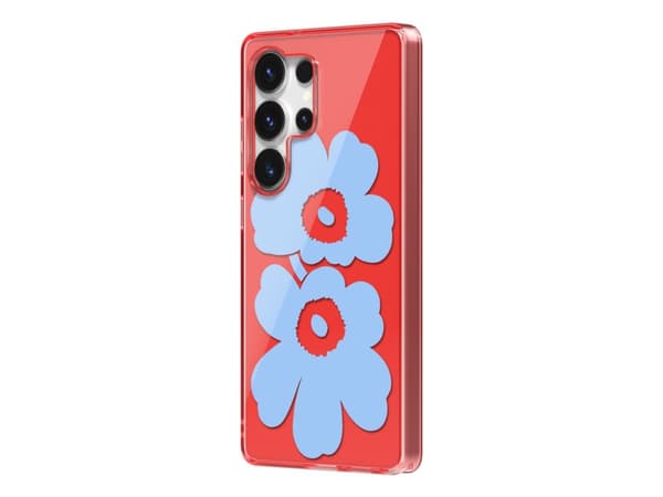 Samsung Marimekko Galaxy S25 Ultra Unikko kuori, kansi, Samsung, Galaxy S25 Ultra, 17,5 cm (6,9"), vaaleansininen, punainen