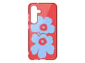 Pikkukuva 1 / 5: Samsung Marimekko Galaxy S25 Unikko kuori, kansi, Samsung, Galaxy S25, 15,8 cm (6,2"), vaaleansininen, punainen