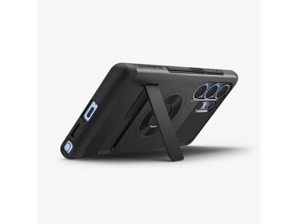 Spigen Slim Armor (MagFit), deksel, Samsung, Galaxy S25 Ultra, 17,5 cm (6,9"), sort
