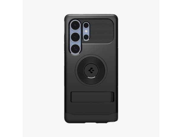 Spigen Slim Armor (MagFit), deksel, Samsung, Galaxy S25 Ultra, 17,5 cm (6,9"), sort