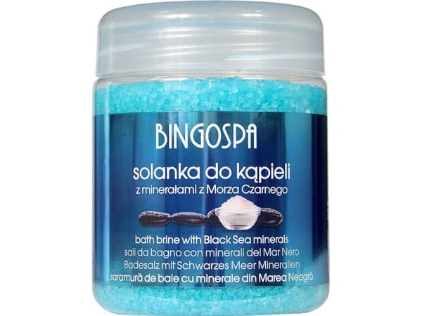 BingoSpa Saltlake med mineraler fra havet sortert for et SPA-bad 550g