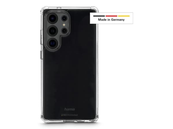 Hama Extreme Protect, Etui, Samsung, Galaxy S25 Ultra, 17,5 cm (6.9"), Gjennomsiktig