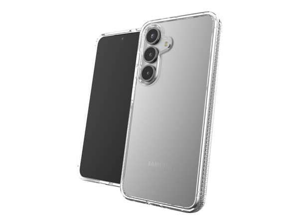 Zagg Crystal Palace - Baksidedeksel for mobiltelefon - krystallklar - for Samsung Galaxy S25