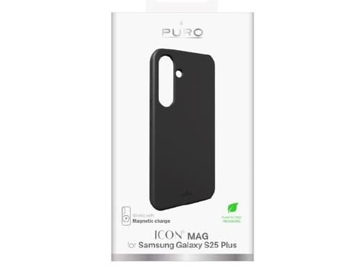 PURO Icon Mag Pro, Omslag, Samsung, Galaxy S25+, 17 cm (6.7"), Svart