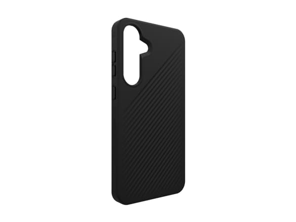 ZAGG Luxe - Baksidedeksel for mobiltelefon - svart - for Samsung Galaxy S25+