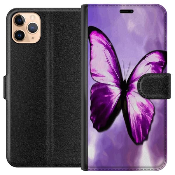 Apple iPhone 11 Pro Max Lommeboketui Fjäril