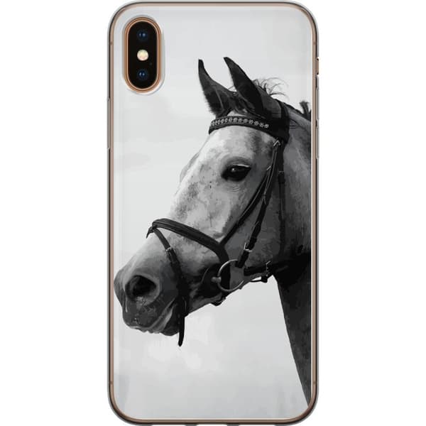 Apple iPhone XS Max Gennemsigtig cover Hest