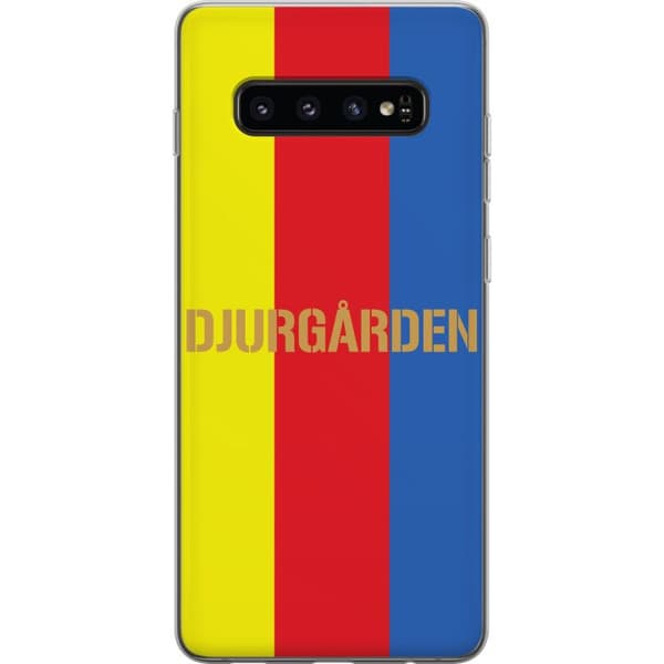 Samsung Galaxy S10 Läpinäkyvä kuori Djurgården
