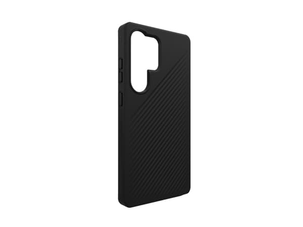 ZAGG Luxe - Baksidedeksel for mobiltelefon - svart - for Samsung Galaxy S25 Ultra