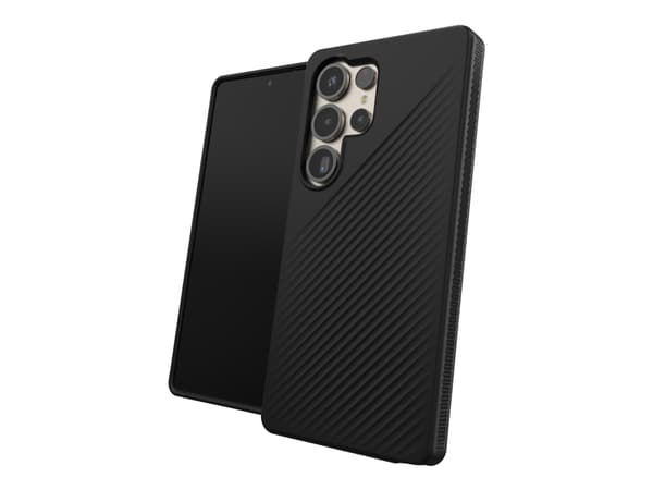 ZAGG Luxe - Baksidedeksel for mobiltelefon - svart - for Samsung Galaxy S25 Ultra