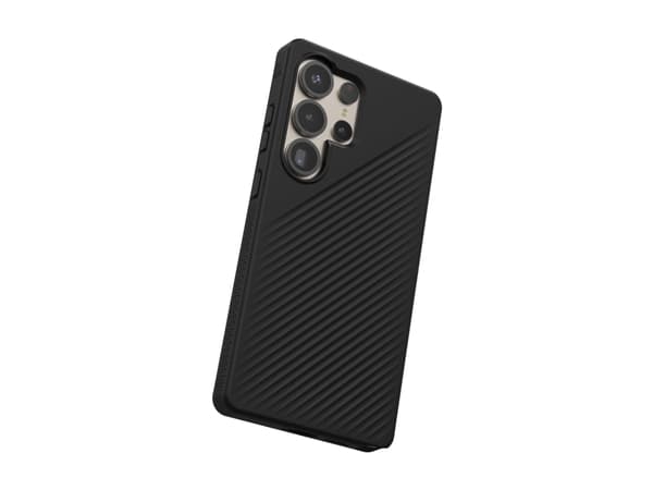 ZAGG Luxe - Baksidedeksel for mobiltelefon - svart - for Samsung Galaxy S25 Ultra