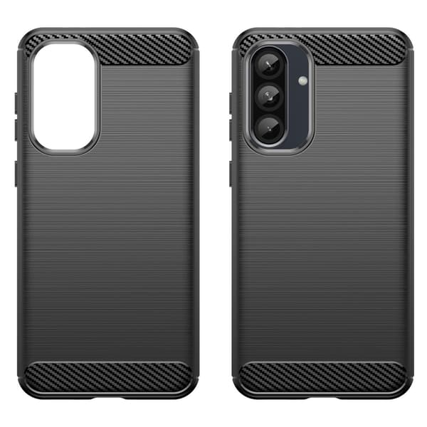 Til Samsung Galaxy A56 / A36 Cover Til Telefon TPU Carbon Fiber Texture Slim-Fit