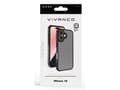 Pikkukuva 3 / 5: Vivanco Frosted Cover for iPhone 16 with integrated camera protection frame, semi-transparent/black, Cover, Apple, iPhone 16, 15.5 cm (6.1"), Black,