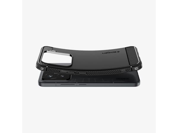 Spigen Rugged Armor, Omslag, Xiaomi, Xiaomi 15, 16,1 cm (6.36"), Svart
