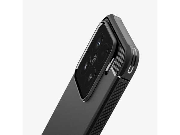 Spigen Rugged Armor, Omslag, Xiaomi, Xiaomi 15, 16,1 cm (6.36"), Svart