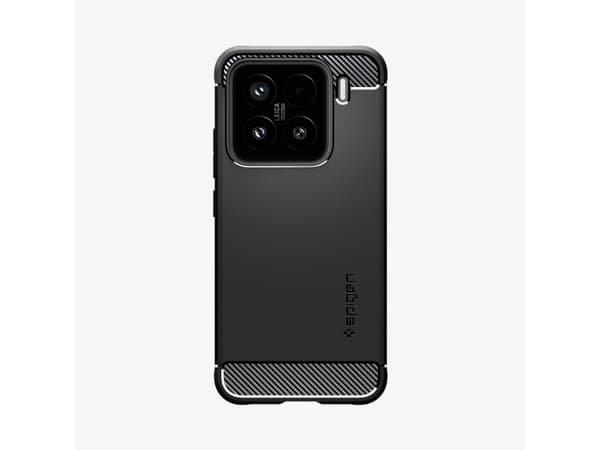 Spigen Rugged Armor, Omslag, Xiaomi, Xiaomi 15, 16,1 cm (6.36"), Svart
