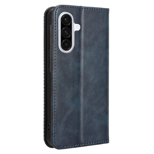 Wallet Stand Flip-telefonetui til Samsung Galaxy A56 5G - Blå