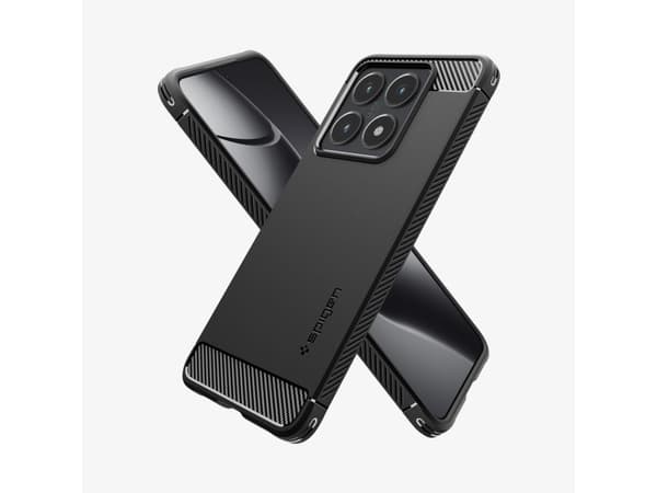 Spigen Rugged Armor, Cover, Xiaomi, Xiaomi 14T Pro, 16,9 cm (6,67"), Sort