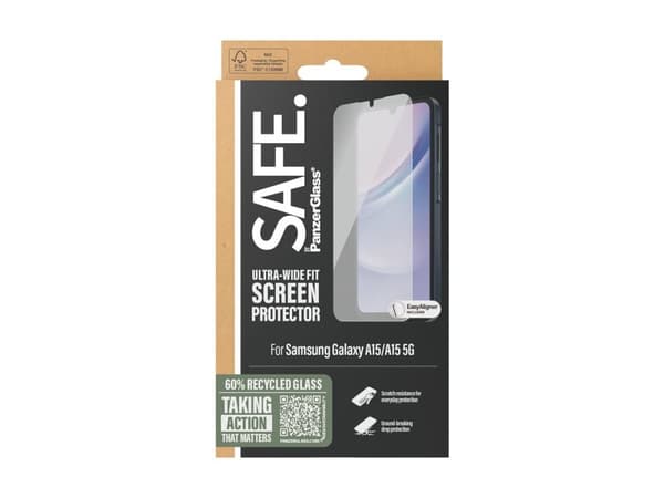 PanzerGlass SAFE. by PanzerGlass Ren Samsung Galaxy A15