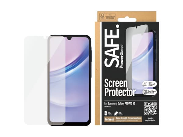 PanzerGlass SAFE. by PanzerGlass Ren Samsung Galaxy A15