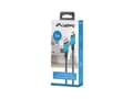 Miniatyrbild 5 av 5: Lanberg CA-CMCM-45CU-0010-BK, 1 m, USB C, USB C, USB 3.2 Gen 2 (3.1 Gen 2), 40 Gbit/s, Svart, Blå