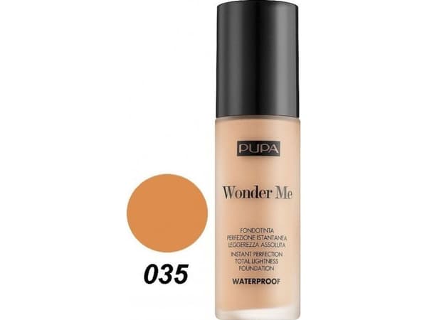PUPA_Wonder Me vedenkestävä kasvojen meikkivoide 035 Medium Sand 30ml