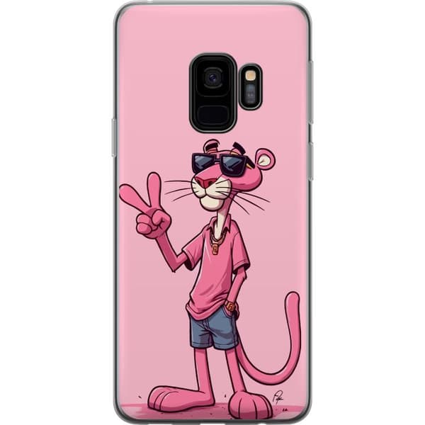 Samsung Galaxy S9 Gjennomsiktig deksel Pink Panter Peace