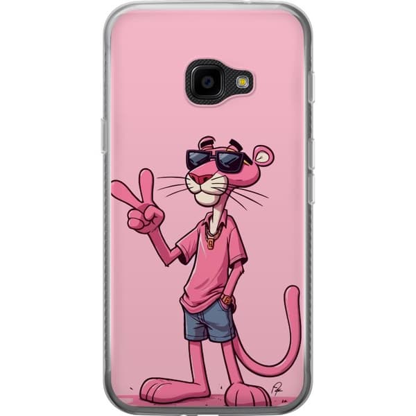 Samsung Galaxy Xcover 4 Genomskinligt Skal Pink Panter Peace