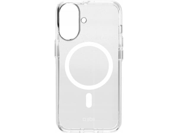 SBS Mobile SBS Extreme Mag D3O MagSafe -kotelo iPhone 16:lle - kirkas
