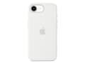 Miniatyrbild 4 av 5: Apple - Baksidesskydd för mobiltelefon - silikon - vit - för iPhone 16e