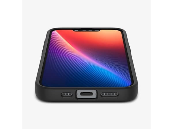 Spigen Liquid Air, Omslag, Apple, iPhone 16e, 15,5 cm (6.1"), Svart