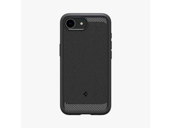 Spigen Rugged Armor (MagFit), Omslag, Apple, iPhone 16e, 15,5 cm (6.1"), Svart