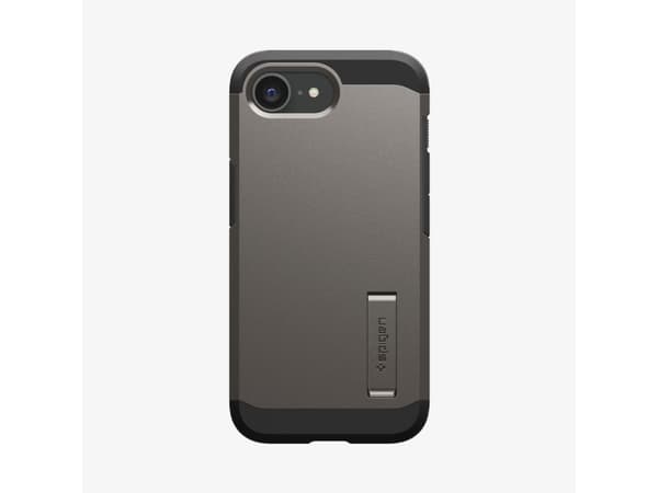 Spigen Tough Armor AI (MagFit), Etui, Apple, iPhone 16e, 15,5 cm (6.1"), Metallisk