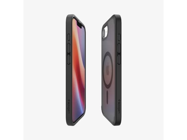 Spigen Ultra Hybrid (MagFit), Omslag, Apple, iPhone 16e, 15,5 cm (6.1"), Svart