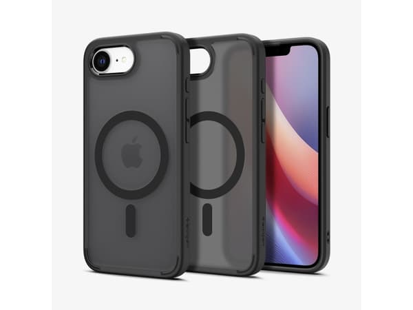 Spigen Ultra Hybrid (MagFit), Omslag, Apple, iPhone 16e, 15,5 cm (6.1"), Svart