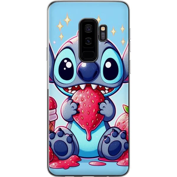 Samsung Galaxy S9+ Genomskinligt Skal Stitch jordgubbe