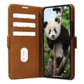Miniatyrbilde 2 av 2: dbramante1928 Copenhagen Flip Case - iPhone 15 - Tan