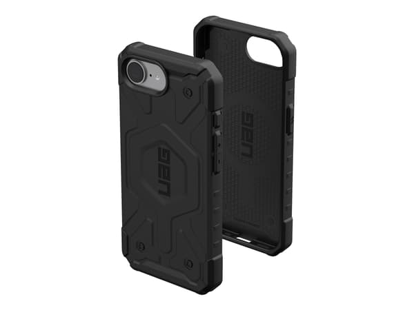 UAG Pathfinder Magsafe - suojakotelo iPhonelle 16e (2025) yhteensopiva MagSafe (musta) kanssa