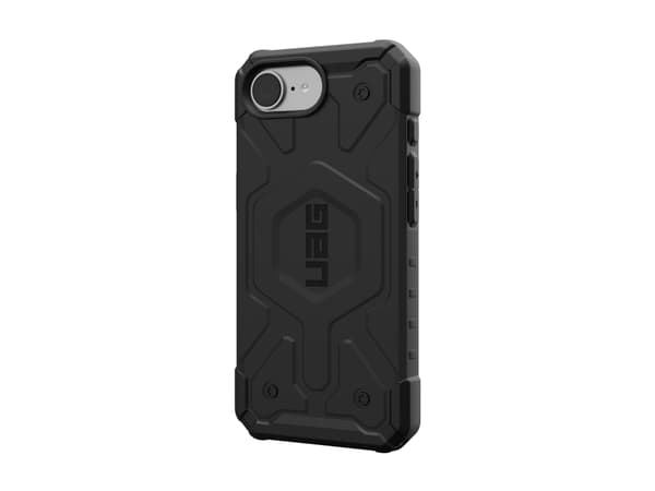 UAG Pathfinder Magsafe - suojakotelo iPhonelle 16e (2025) yhteensopiva MagSafe (musta) kanssa
