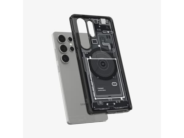 Spigen Ultra Hybrid Zero One (MagFit), Omslag, Samsung, Galaxy S25 Ultra, 17,5 cm (6.9"), Svart