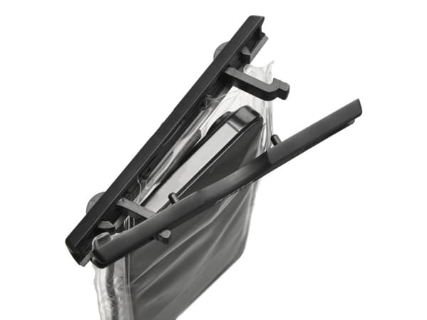 Hama 00019858, Sleeve case, Any brand, 17 cm (6.7"), Black, Transparent