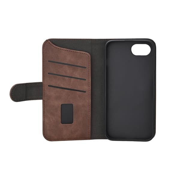 Gear Mobiili Lompakko iPhone 16E Classic 3 Korttia MagSerie Kierrätetty Ruskea