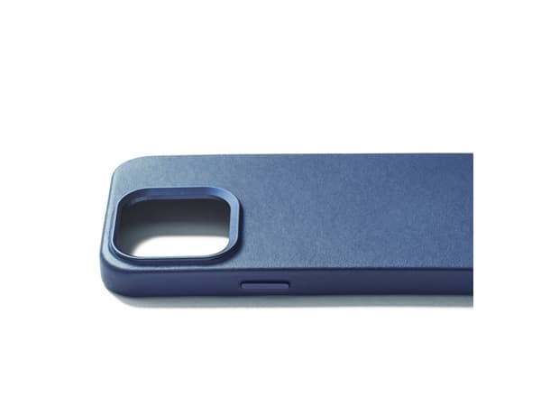 Troubadour Goods Limited Mujjo Full Odinis dėklas - nahkakotelo iPhone 15 Pro yhteensopiva su MagSafe (monaco mėlynas)