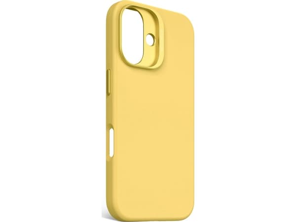 Decoded Decoded AntiMicrobial Silicone Backcover - silikonowa obudowa ochronna do iPhone 16 kompatybilna z MagSafe (popcorn)