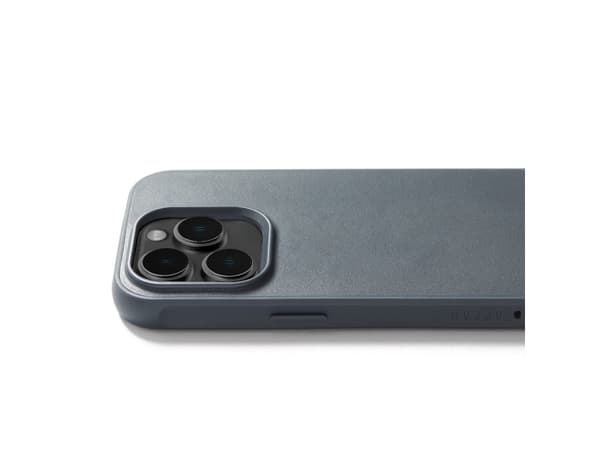 Troubadour Goods Limited Mujjo Shield Case - etui do iPhone 15 Pro kompatybilne z MagSafe (steel blue)
